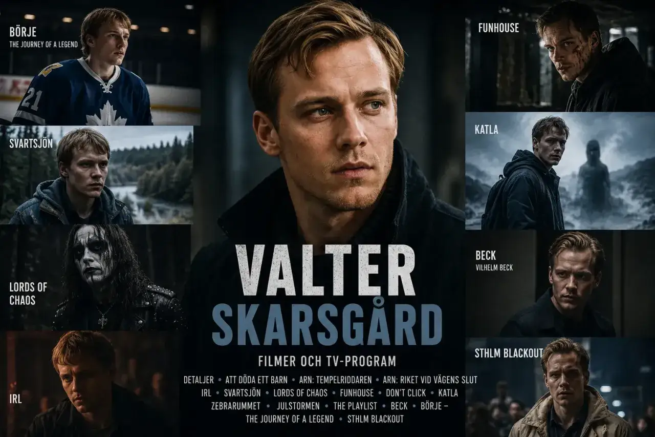 Valter Skarsgård i olika roller, bland annat som Börje i 