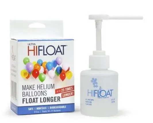balon lateksowy z żelem hi-float, balon foliowy po tygodniu, balon lateksowy po kilku godzinach