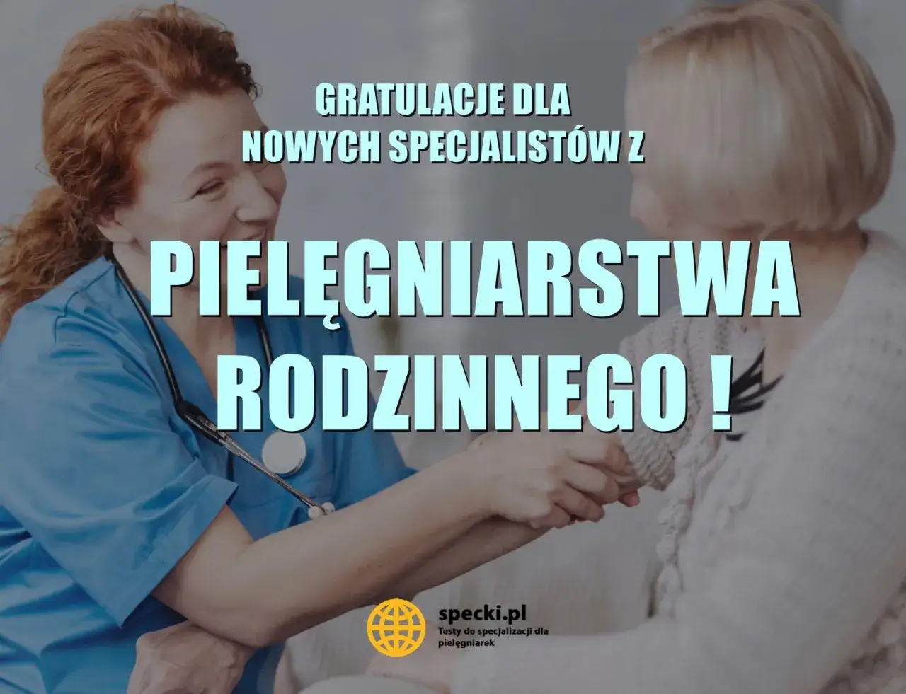 Gratulacje dla nowych specjalist&oacute;w z pielęgniarstwa rodzinnego! Specjalizacja rodzinna testy z odpowiedziami pomogą Wam w rozwoju.