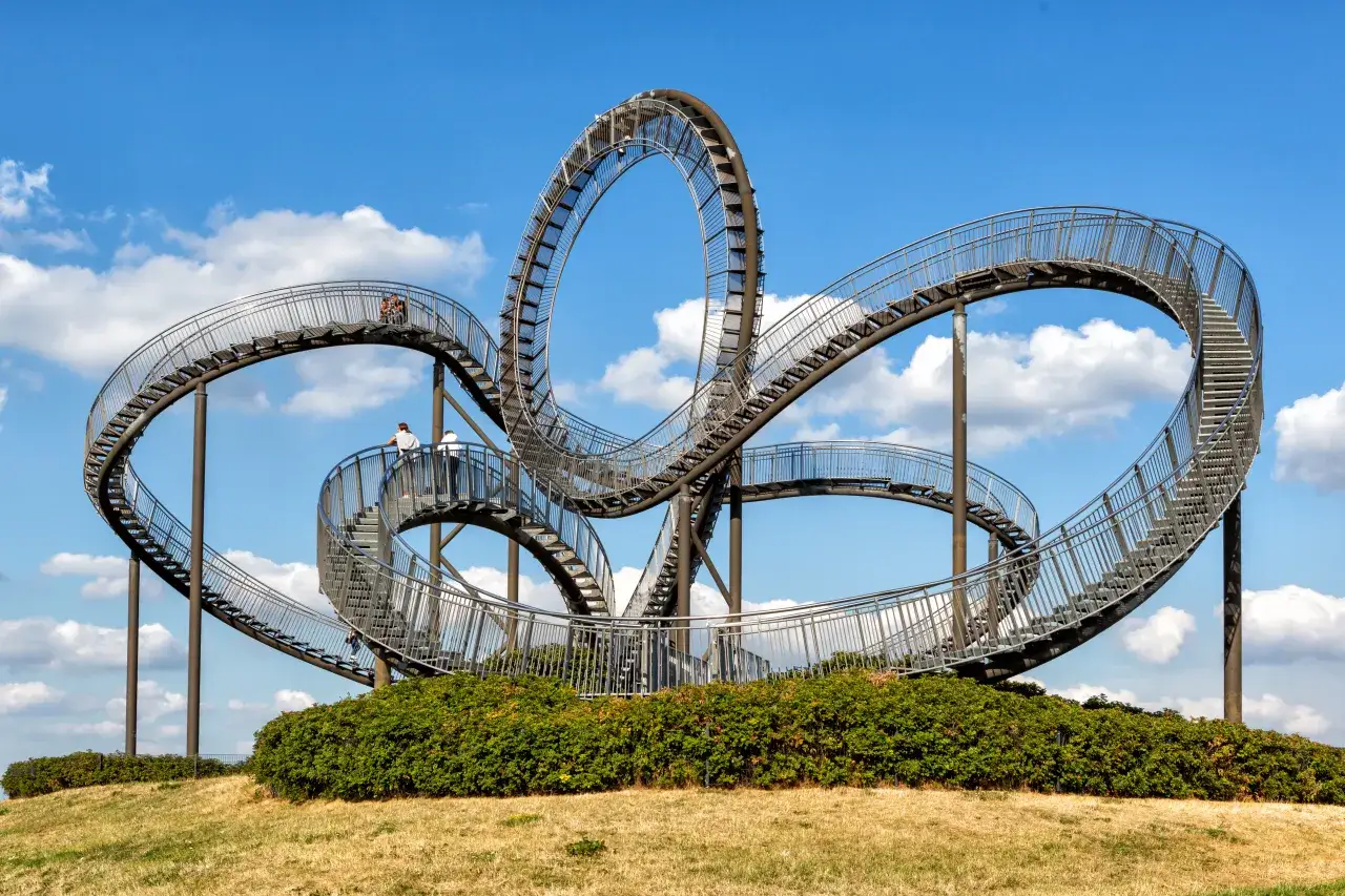 Tetraeder Bottrop Tiger & Turtle Duisburg Halde Hoheward