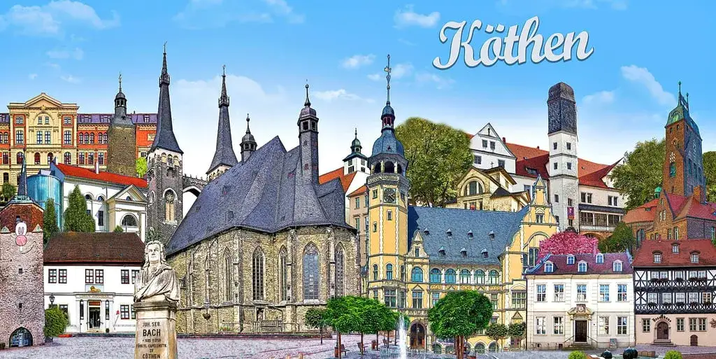 Collage Sehensw&uuml;rdigkeiten Sachsen-Anhalt