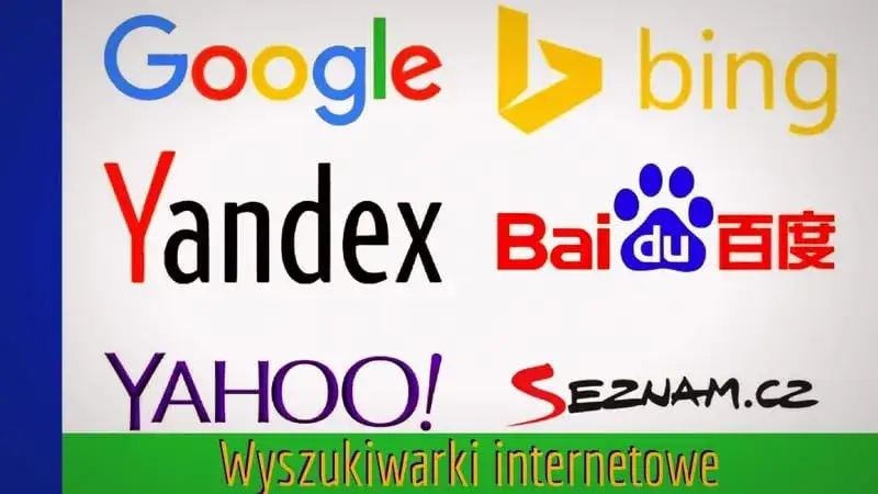 Ikony popularnych wyszukiwarek internetowych
