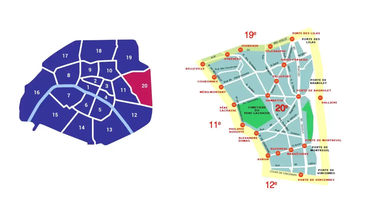 Romantyczna uliczka w Le Marais w Paryżu