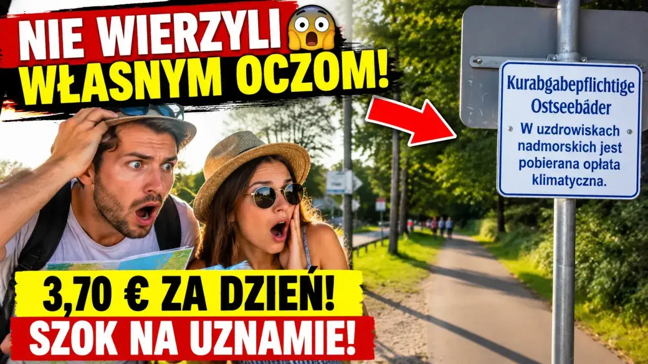 Szok! Turyści zdziwieni, że w nadmorskich uzdrowiskach pobierana jest opłata miejscowa. 3,70€ za dzień!