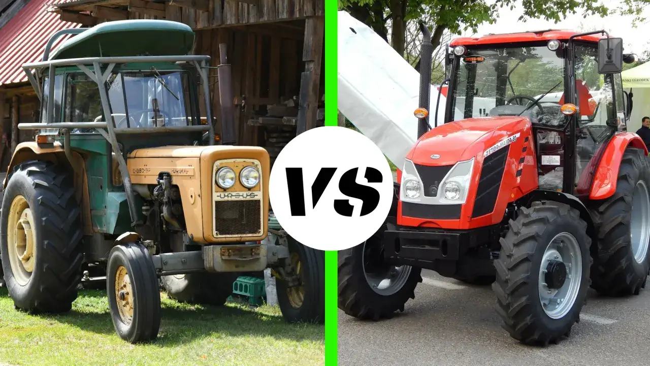 Nowy ciągnik rolniczy vs używany ciągnik rolniczy porównanie