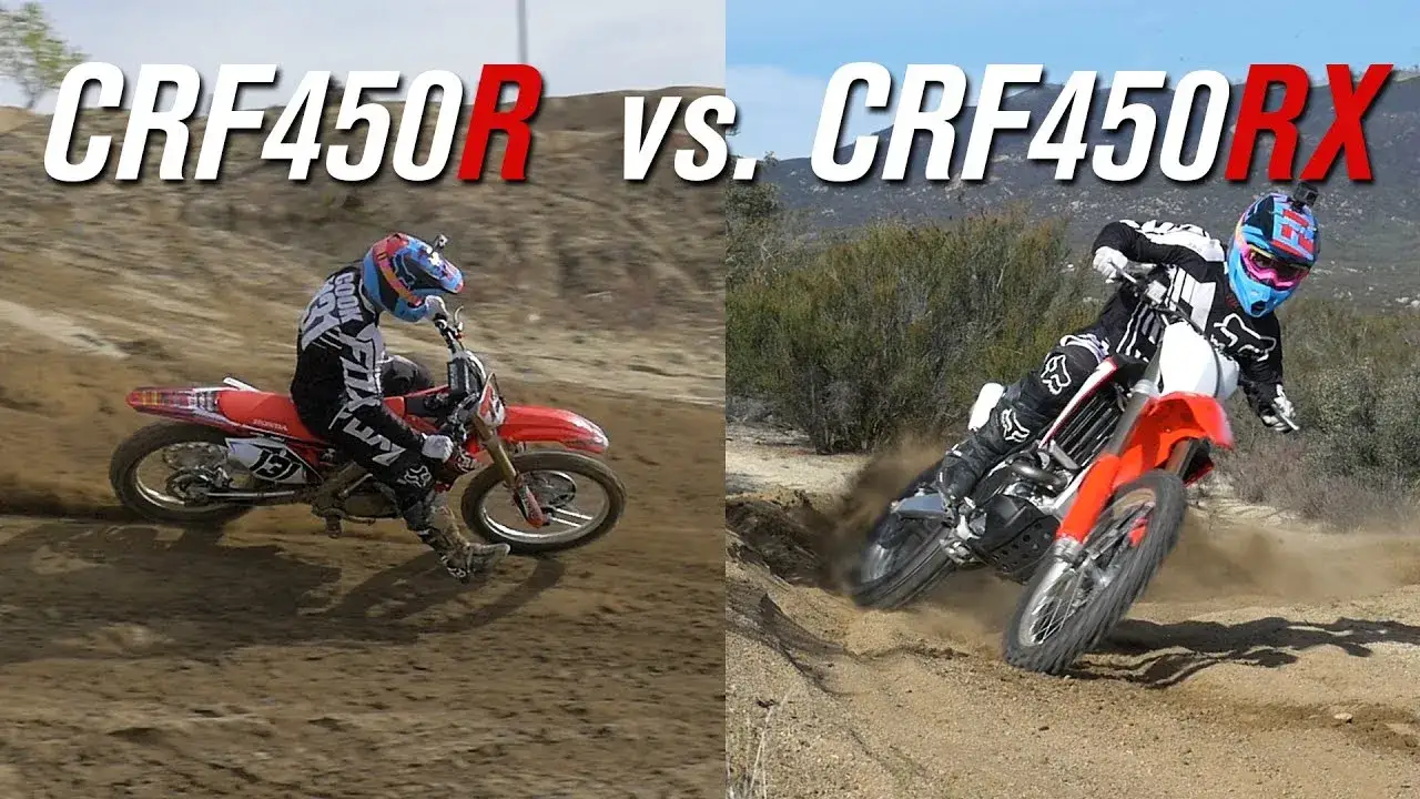 Honda CRF 450R i CRF 450RX w akcji