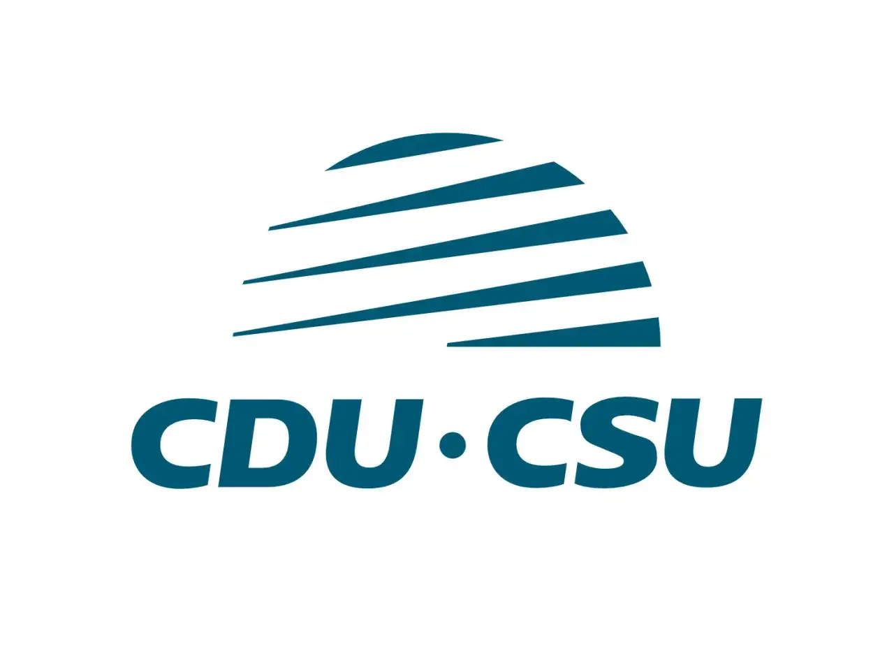 Logo der CDU/CSU, einer der Parteien, welche Deutschland regieren.