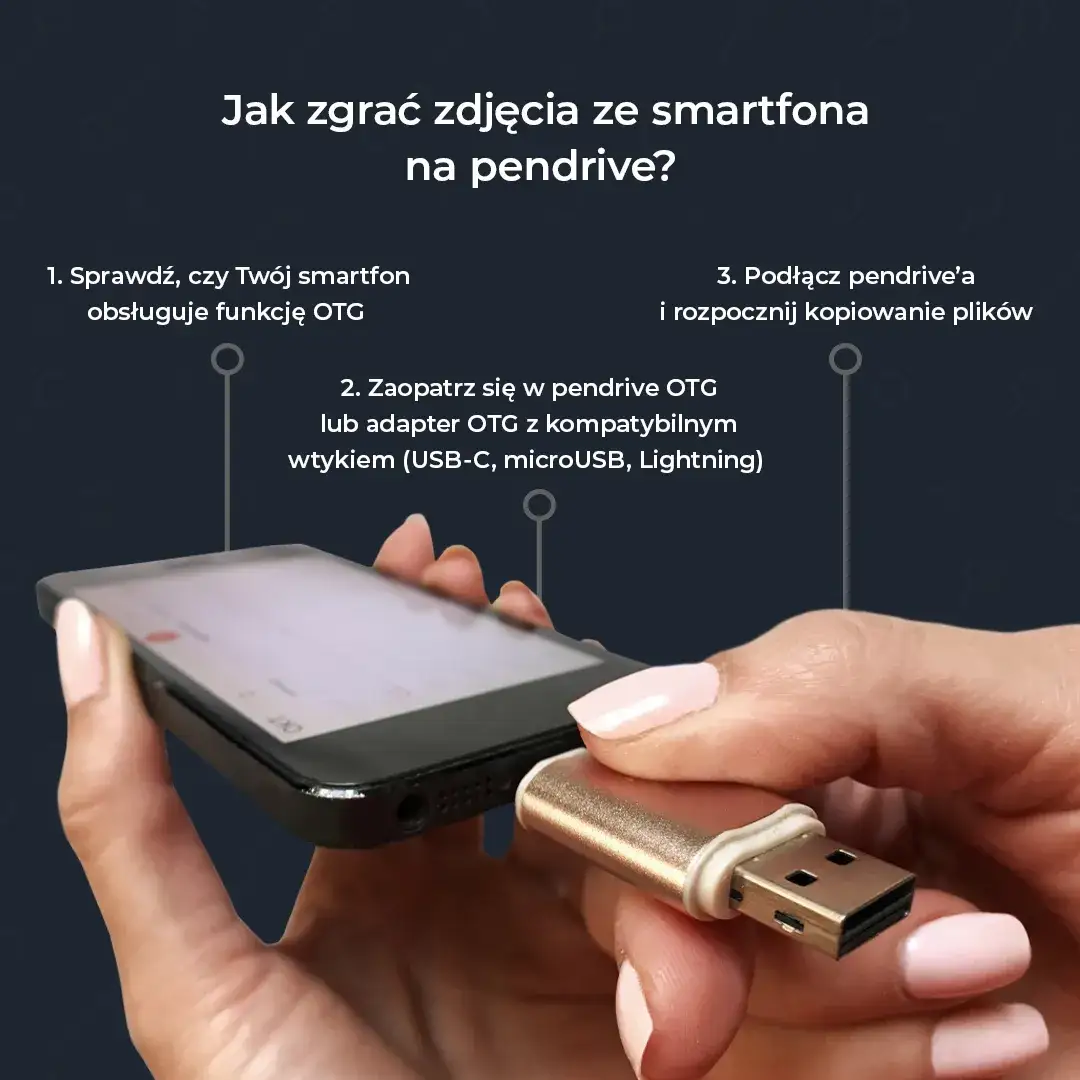 Zdjęcie Jak zrzucić zdjęcia na pendrive i uniknąć utraty danych