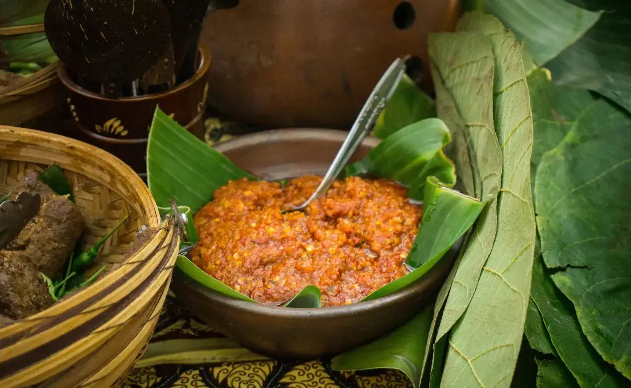 Składniki na sambal oelek