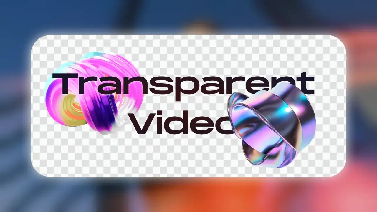 Abstract shapes and text 