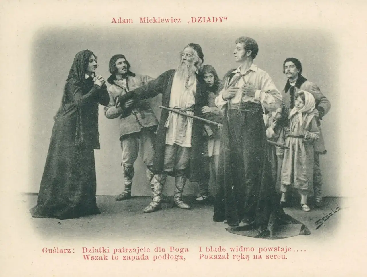 Guślarz w 