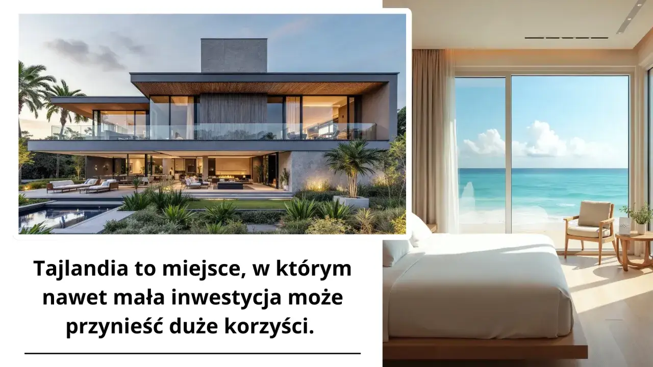 Nowoczesna willa z basenem i widokiem na ocean. Zastanawiasz się, ile kosztuje apartament w Tajlandii?
