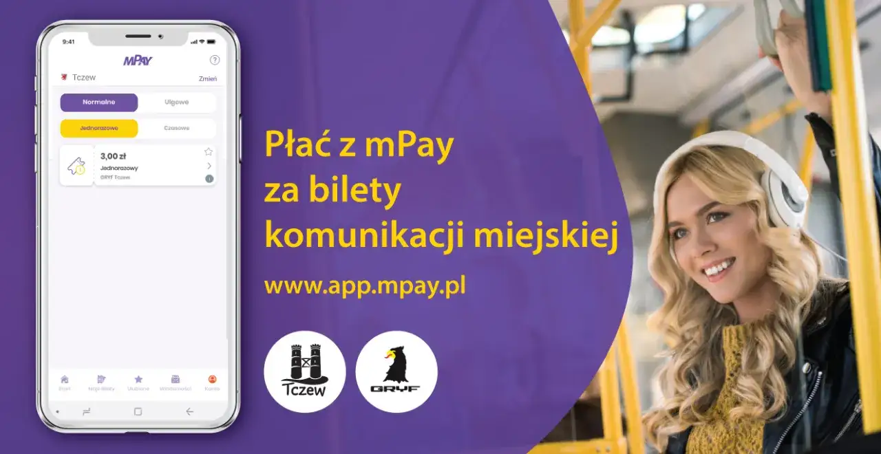 bilety komunikacja miejska Tczew aplikacje