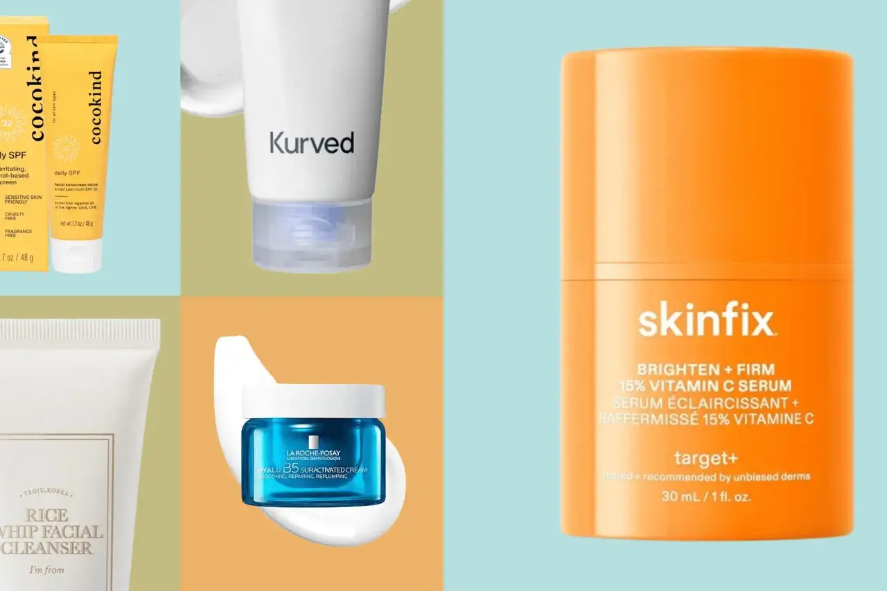 Kremy i serum do pielęgnacji skóry: Cocokind, Kurved, Skinfix, La Roche-Posay, I'm From. Delikatna pielęgnacja, jak po użyciu Cetaphil.