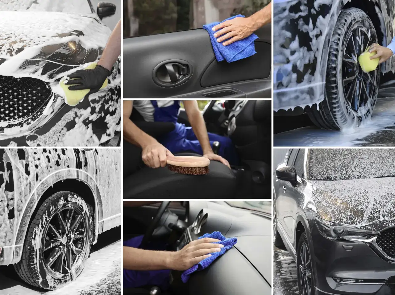 auto detailing samochód