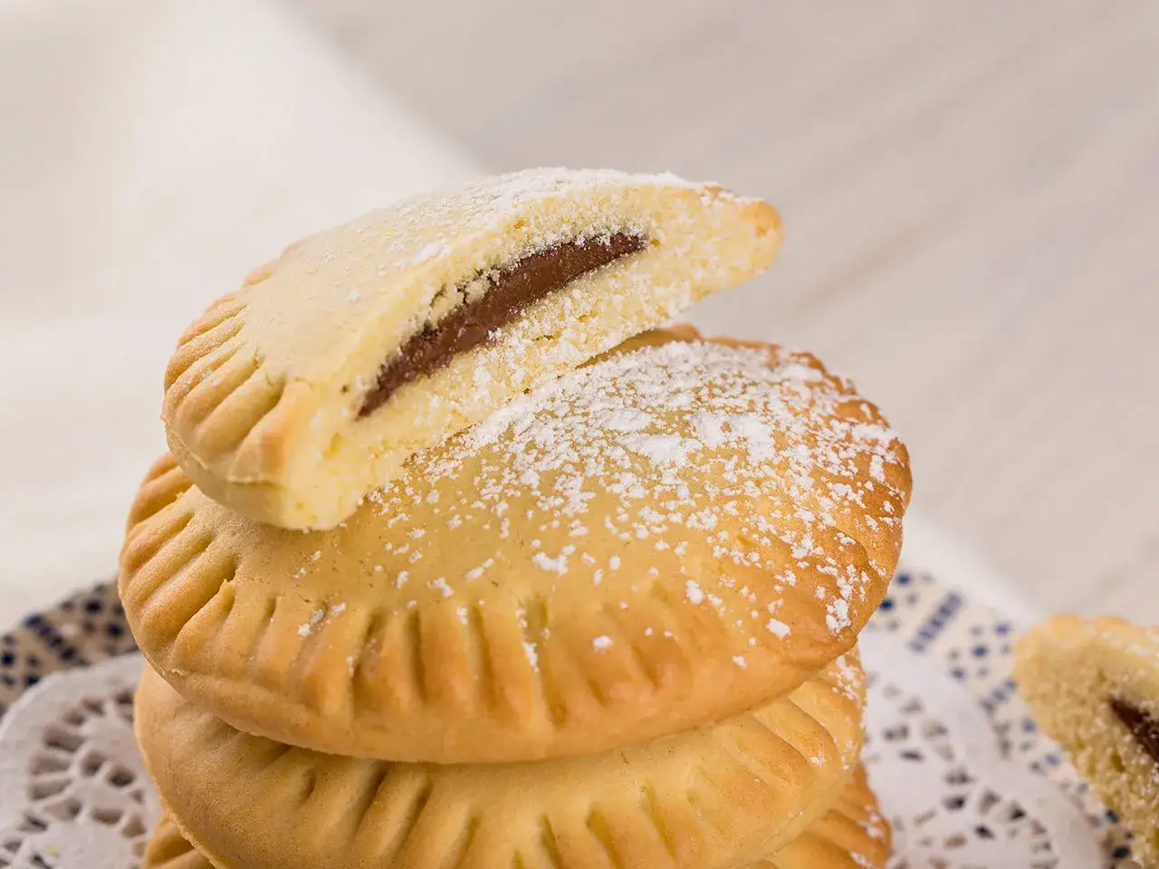 Gef&uuml;llte Kekse mit Schokocreme, die Lust auf Nutella selber machen gesund machen.