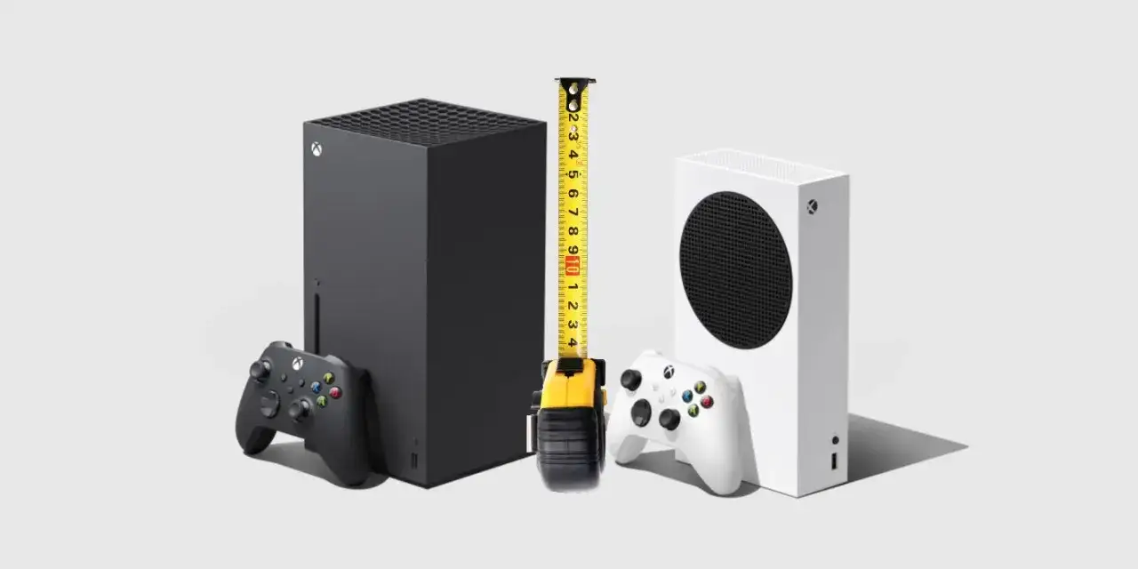 Xbox Series S vs Series X porównanie rozmiarów wydajności