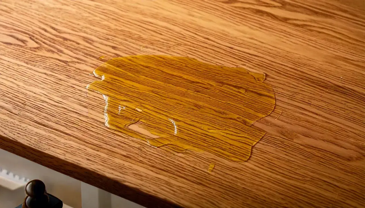 Mancha de aceite sobre madera sin tratar. Aprende a quitar manchas de aceite en madera sin tratar f&aacute;cilmente.