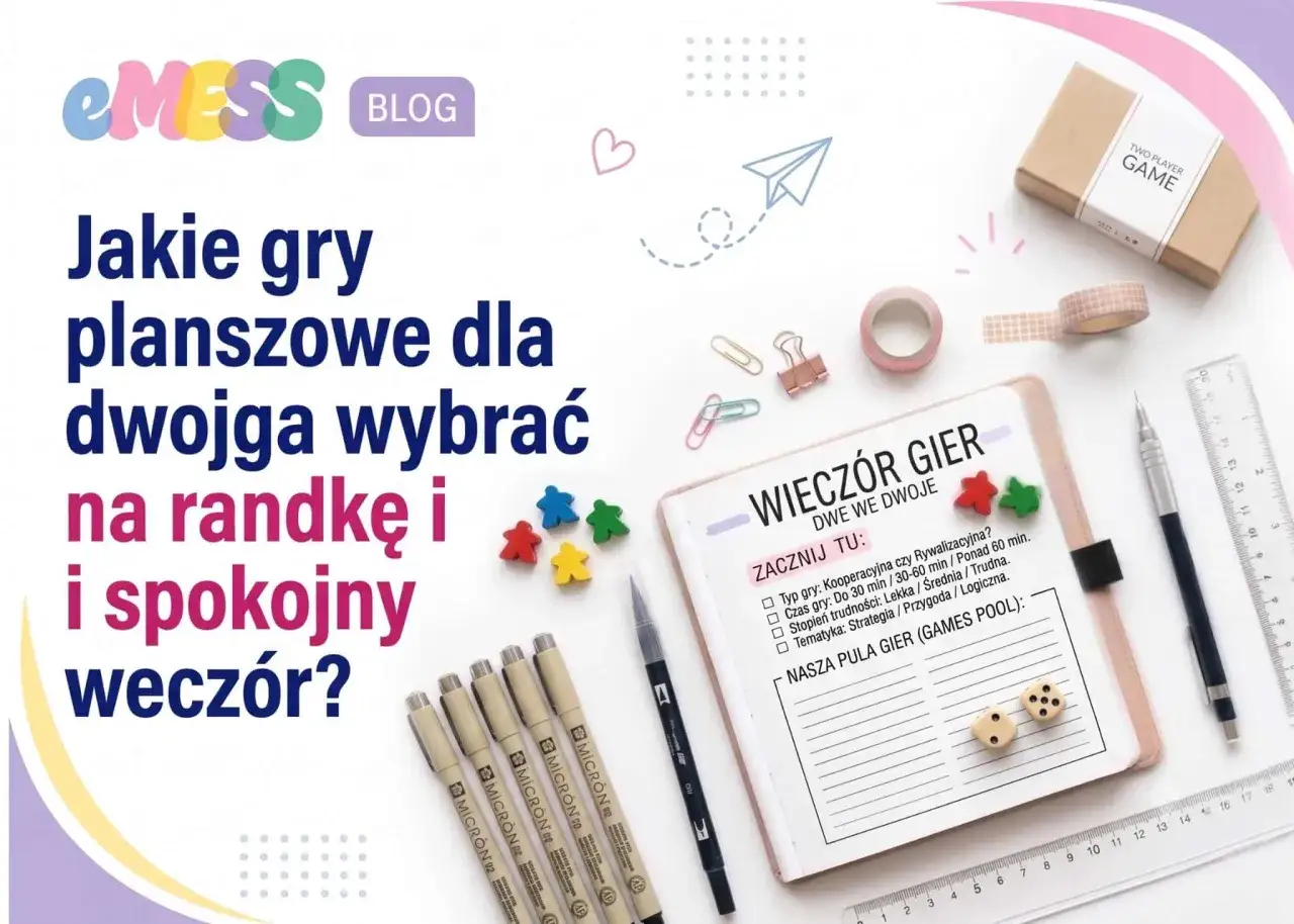 Pomysły na gry planszowe dla dwojga na randkę i spokojny wieczór.