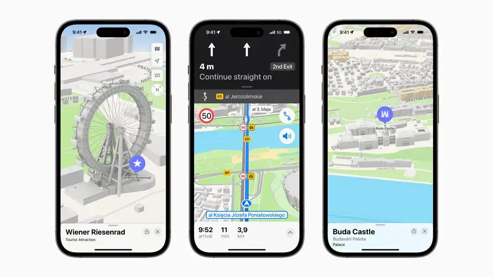 Aplikacja Lokalizator iPhone mapa