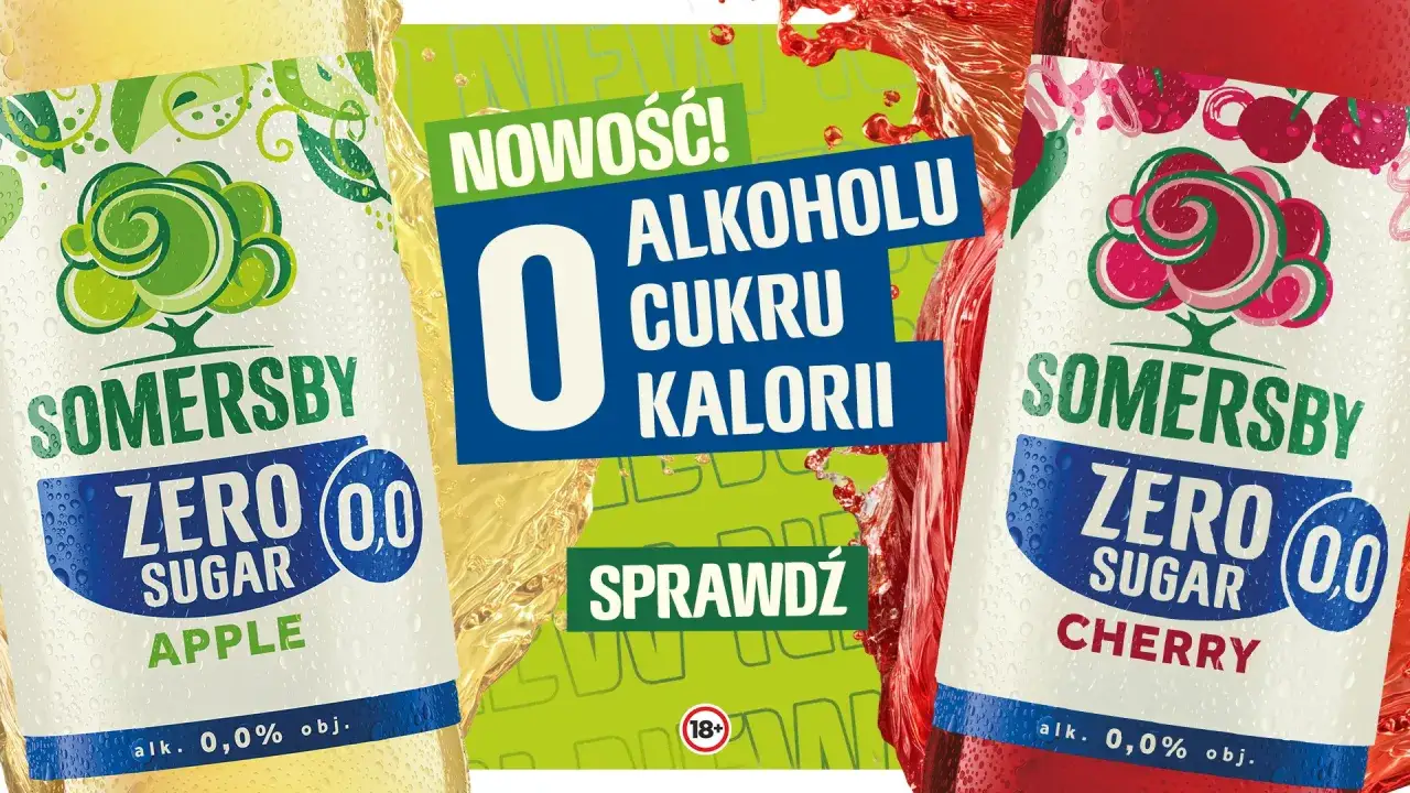 Somersby Zero Apple i Cherry: czy piwo bezalkoholowe jest tuczące? Zero alkoholu, cukru i kalorii. Sprawdź!