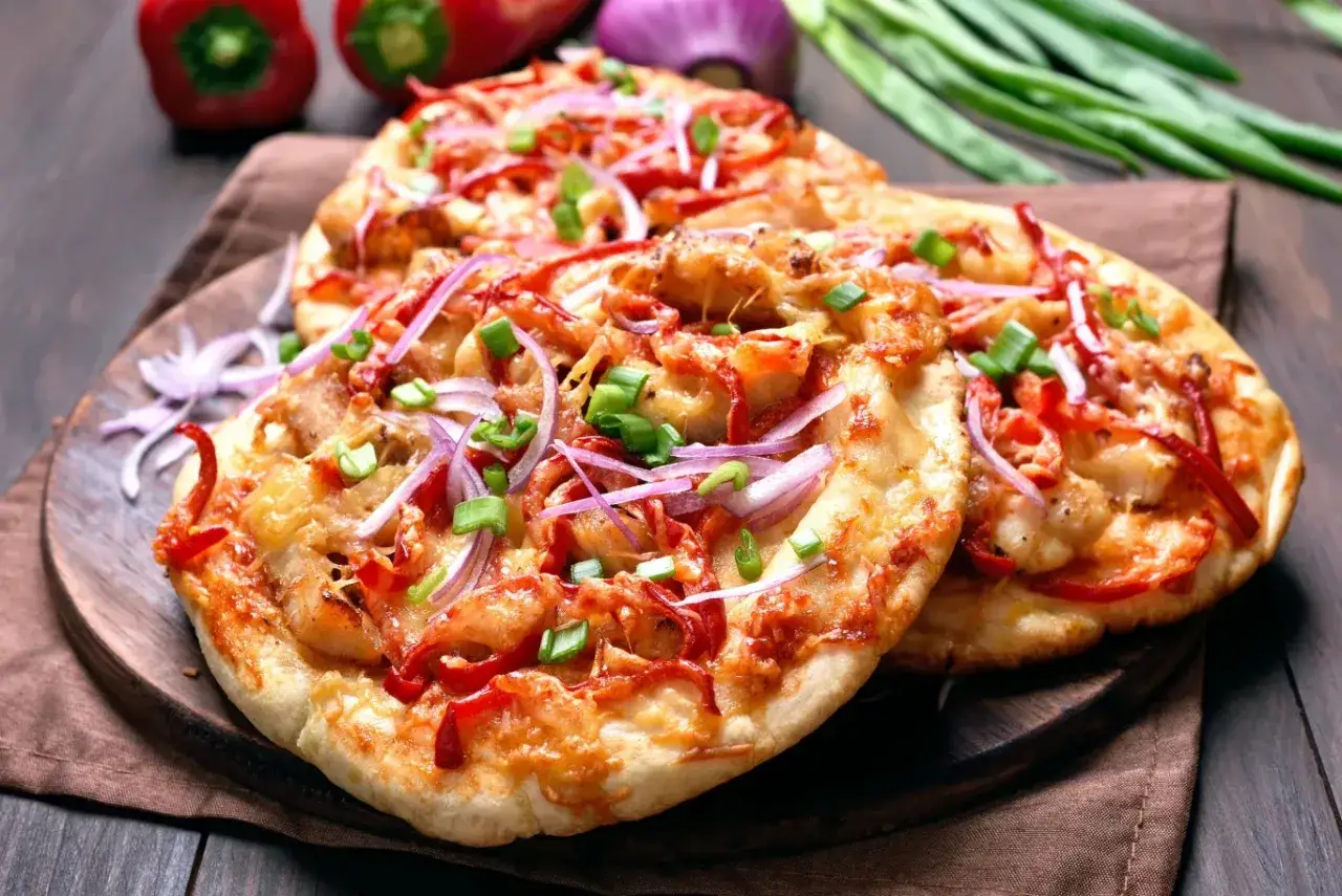 naan jako spód do pizzy