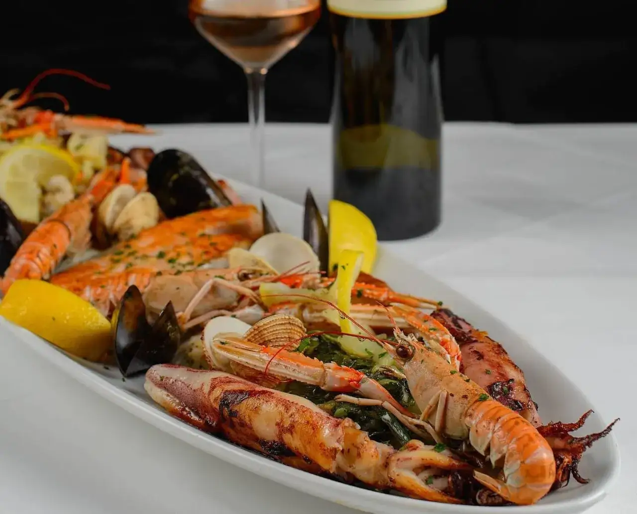 Fine dining Trogir danie rybne