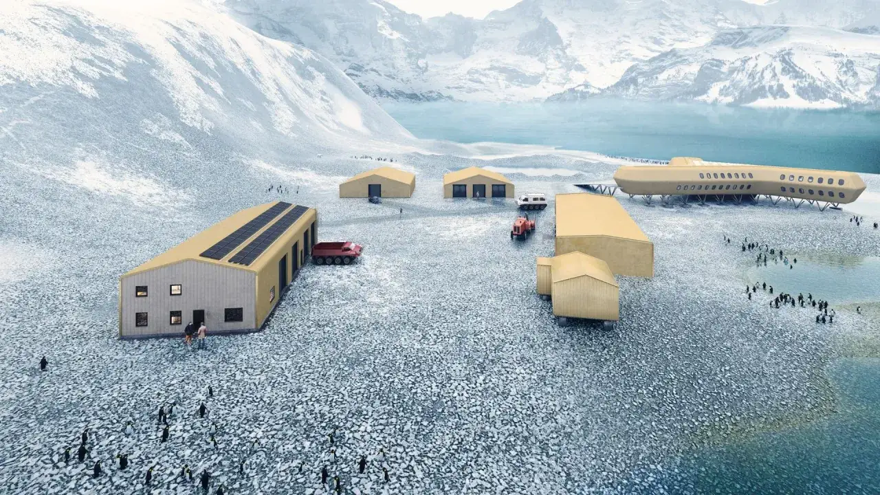Historyczni polarnicy noc polarna