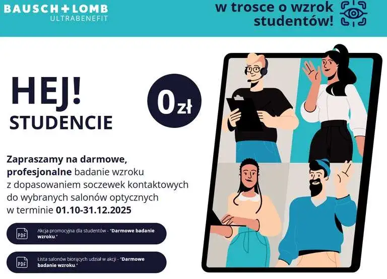 promocja badanie wzroku gratis