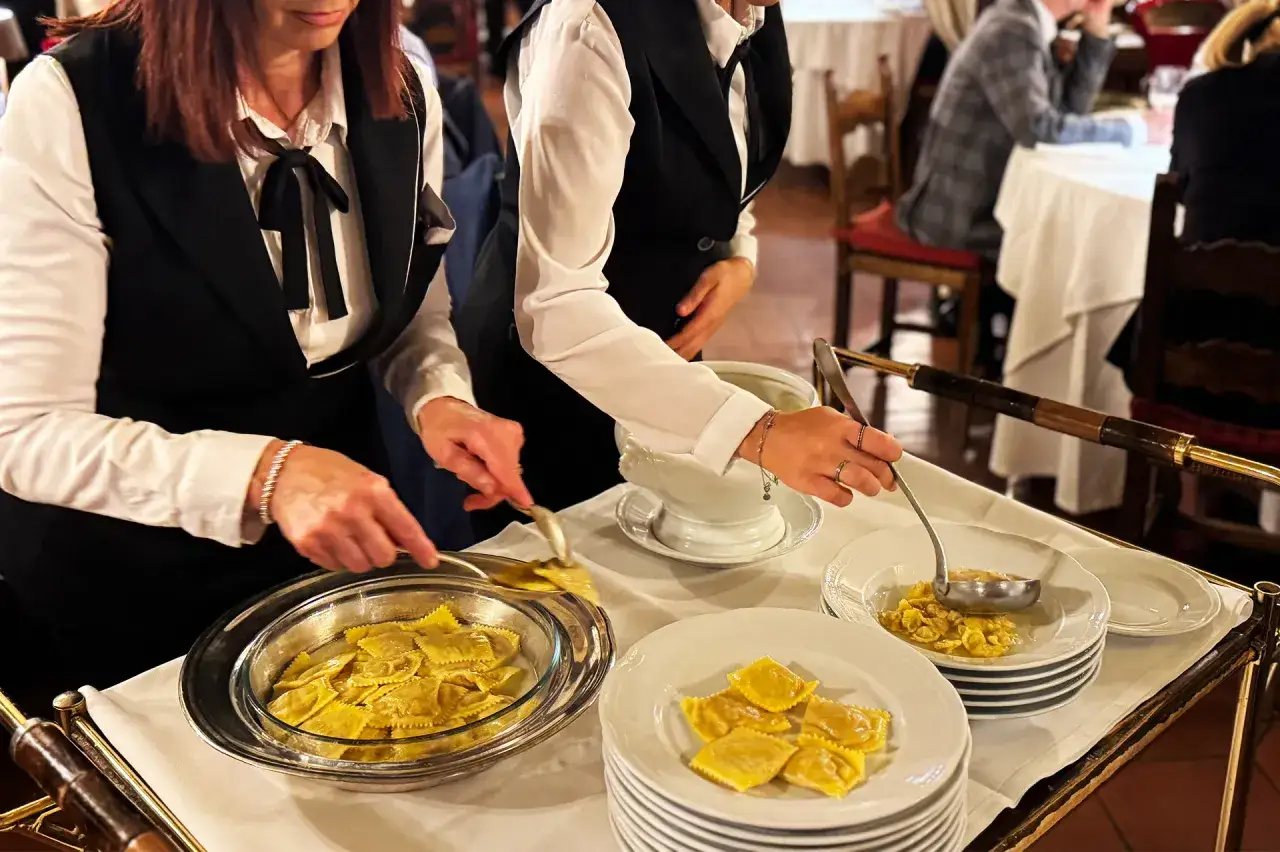 Carrello bolliti misti Arnaldo Clinica Gastronomica