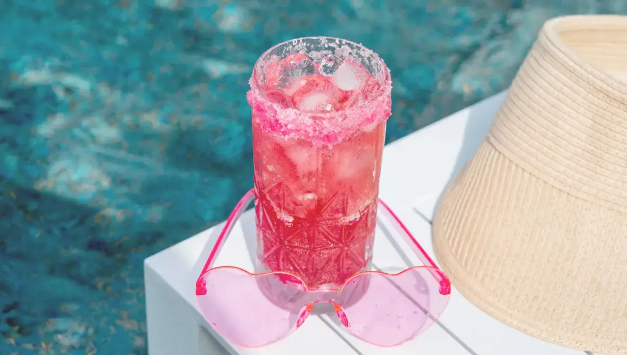 Składniki na drink Malibu Barbie
