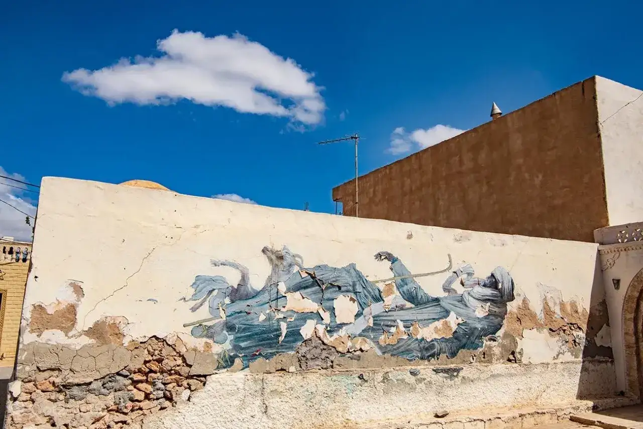 Djerbahood murale sztuka uliczna Tunezja