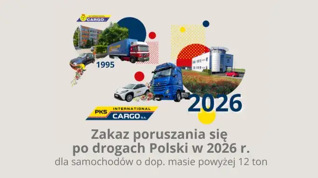 Kalendarz zakazów ruchu ciężarówek Polska