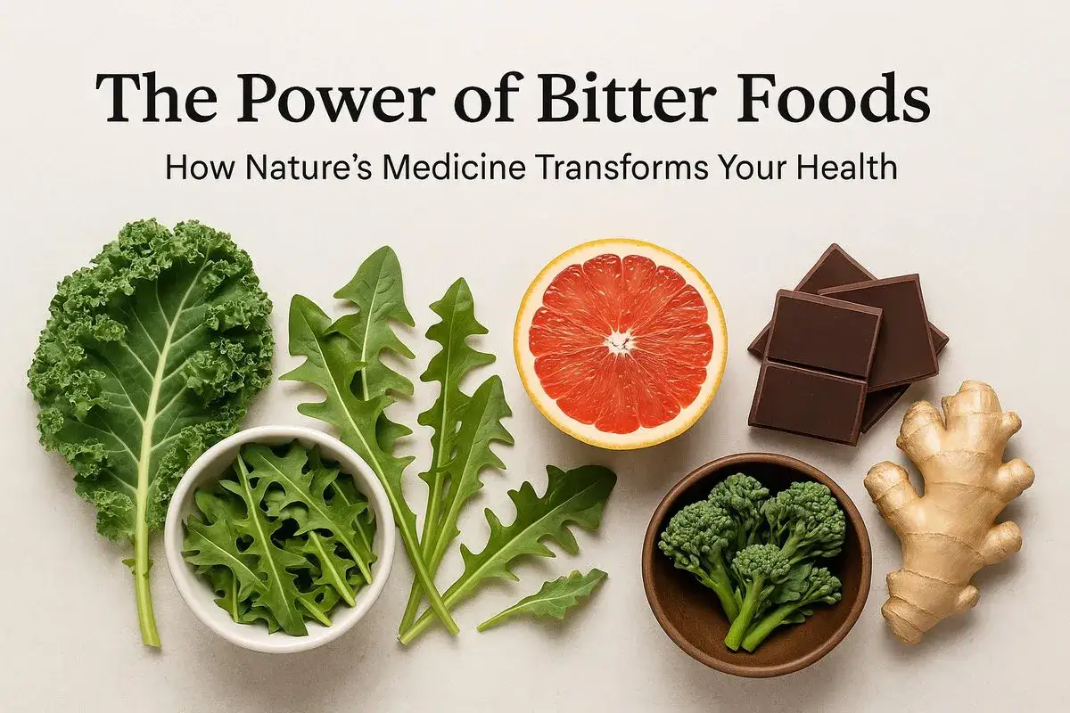 Grünkohl, Rucola, Grapefruit, Schokolade und Ingwer – Beispiele für Lebensmittel mit bitterstoffen, die die Gesundheit fördern.