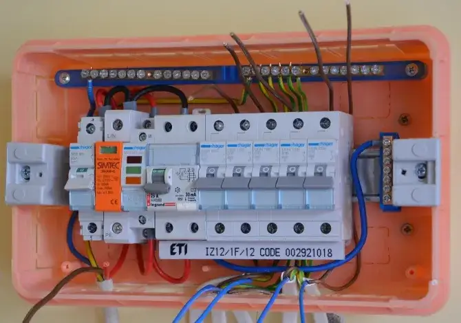 Przykłady rozdzielnic elektrycznych w mieszkaniu i domu