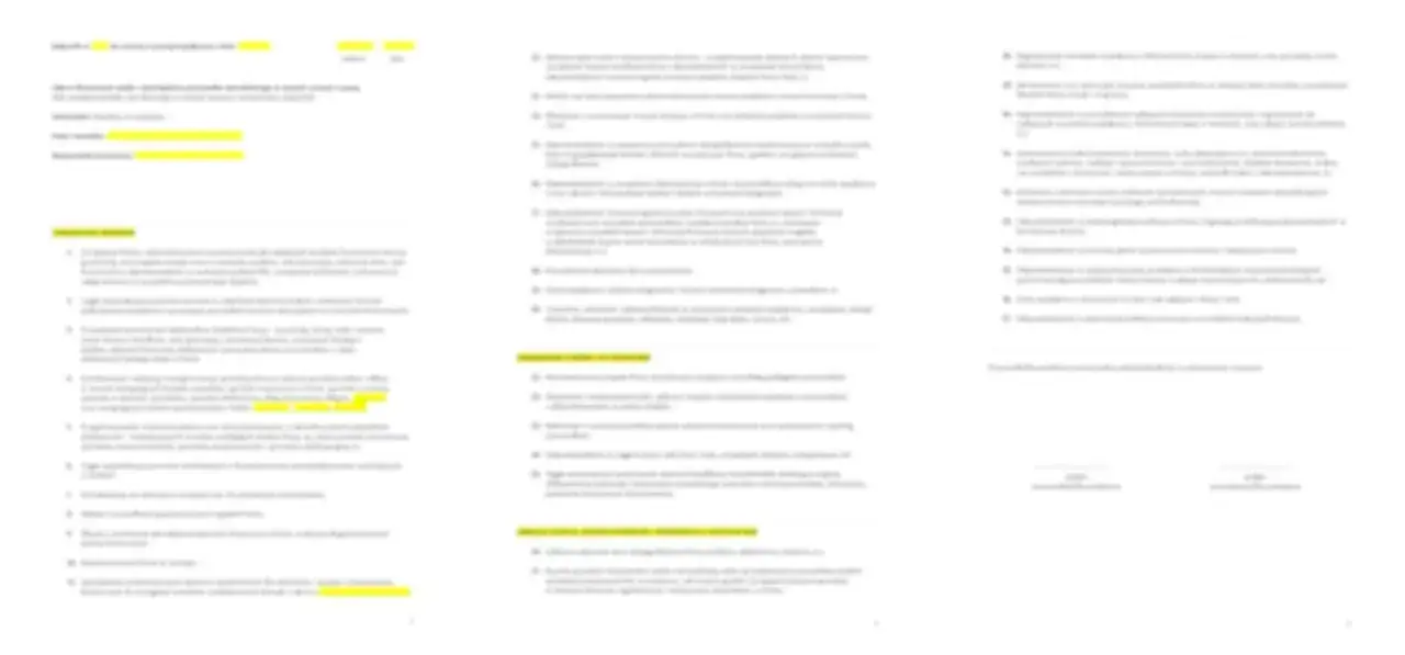 Dokument opisuje dyrektor zarządzający zakres obowiązk&oacute;w, w tym zarządzanie finansami, strategią, zespołem i relacjami z klientami.