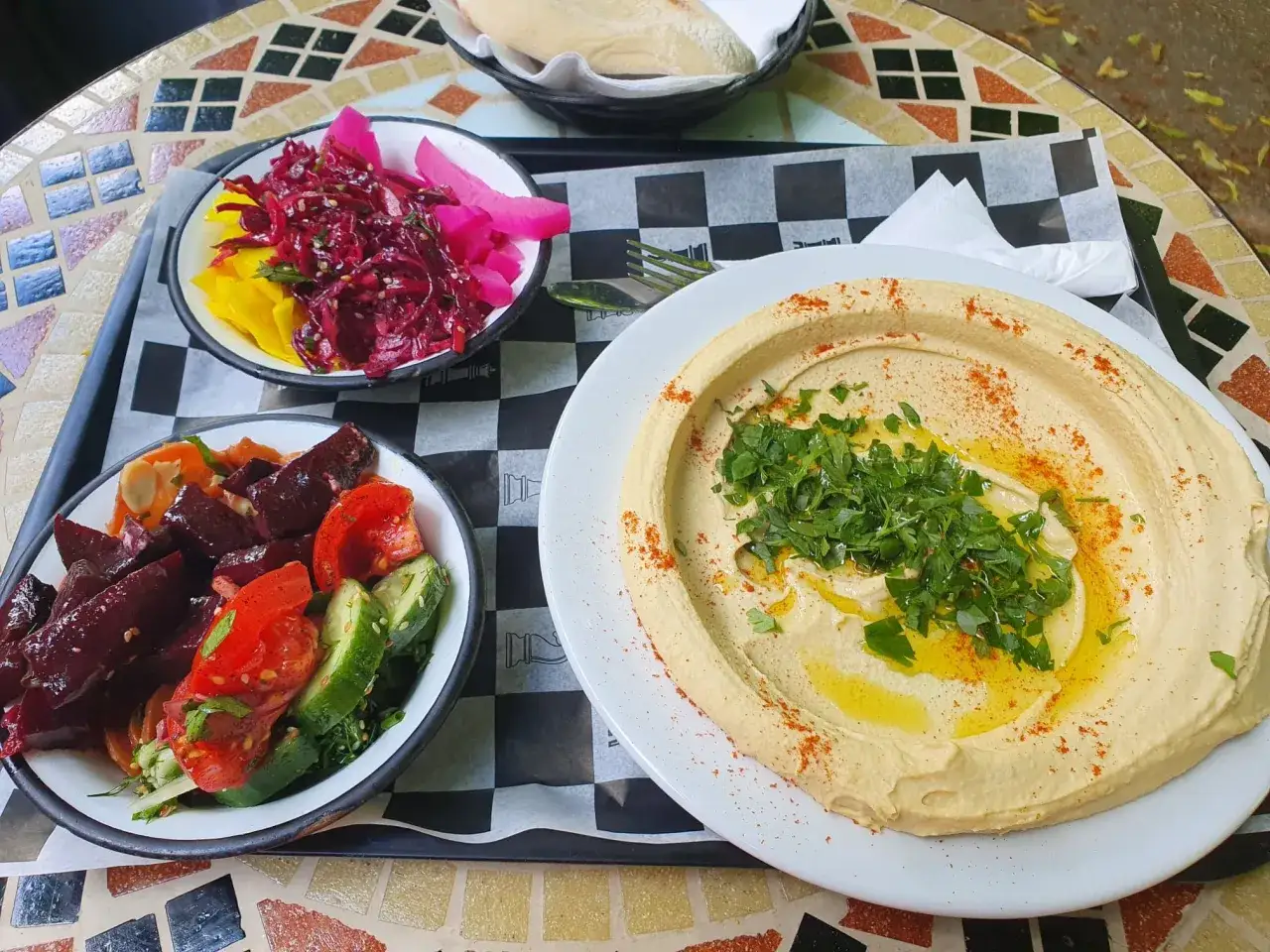 Hummus mezze kuchnia izraelska