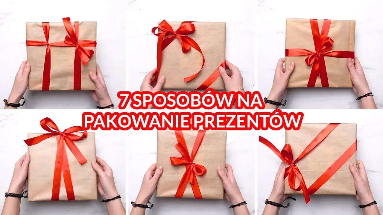 jak zawiązać kokardę na prezencie
