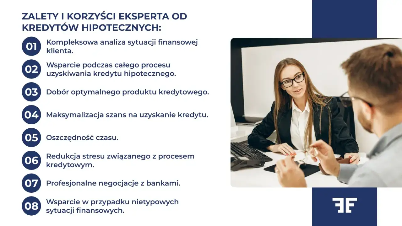 Doradca kredyt hipoteczny pomaga w analizie, wyborze oferty i negocjacjach z bankami, maksymalizując szanse na kredyt.