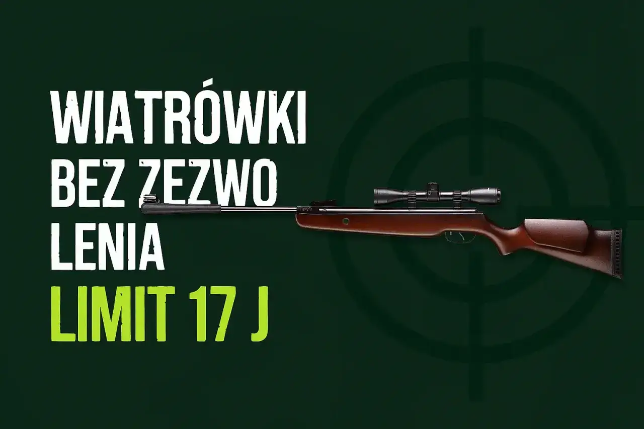 Elegancka broń pneumatyczna z lunetą, idealna do precyzyjnego strzelania. Limit 17 J.