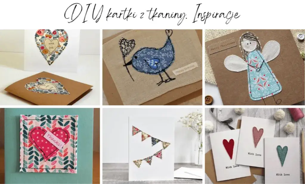 Materiały do tworzenia kartek walentynkowych DIY