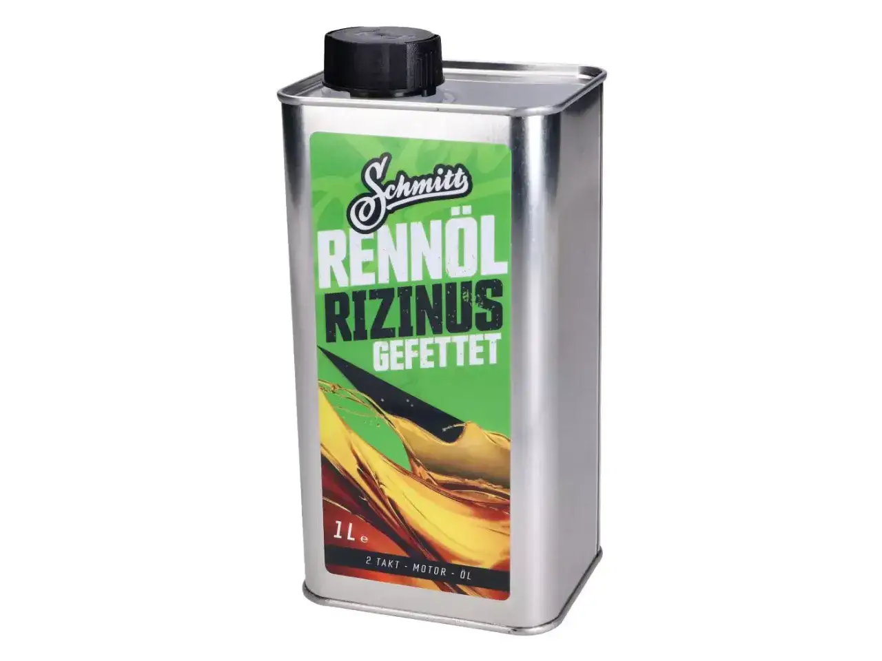 Olej do skutera 2t Schmitt Rennöl Rizinus Gefettet, 1 litr. Idealna mieszanka do twojego dwusuwowego silnika.