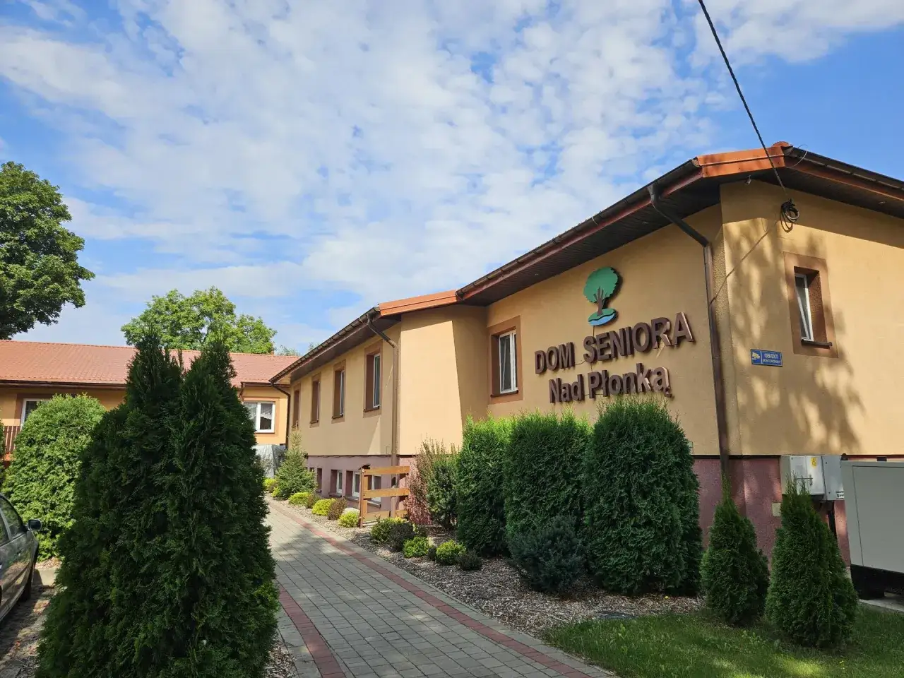 Dom Seniora Leśna Polana Bukowno wejście