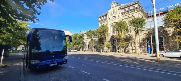 przystanek autobusowy Łuk&oacute;w ulica Wyszyńskiego