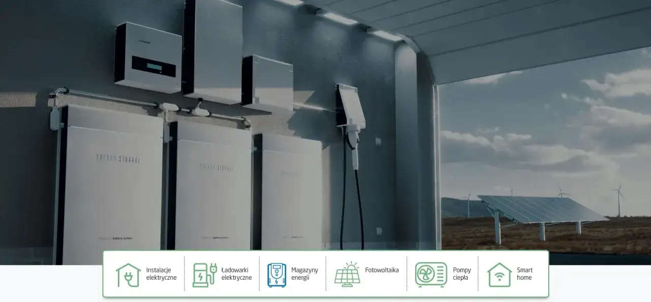 Różne typy gniazdek elektrycznych do ładowania samochodu elektrycznego w domu, wallbox, gniazdo siłowe, zwykłe gniazdko