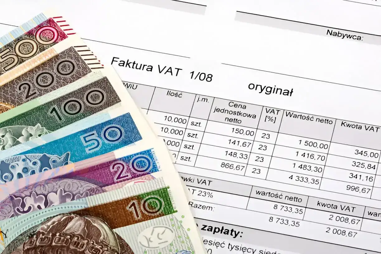 faktura a ryczałt za nocleg por&oacute;wnanie