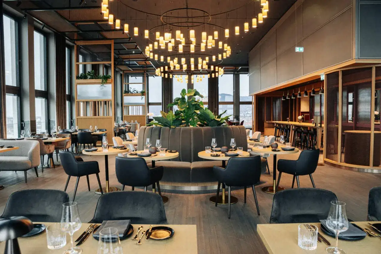 Atlantic Hotel Heidelberg 15 High Restaurant Roofbar