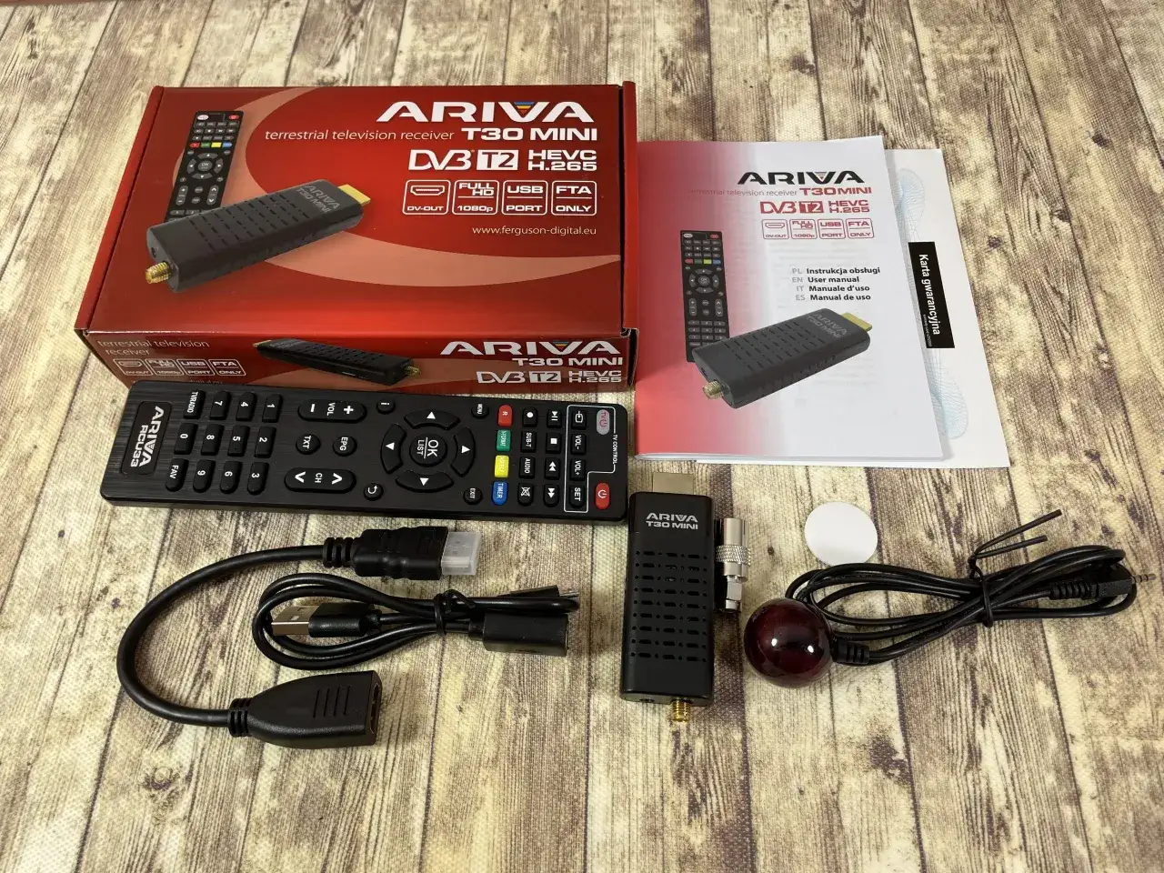 Ferguson Ariva T30 funkcje multimedialne