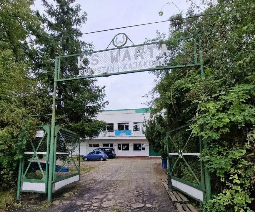przystań kajakowa Warta Poznań Droga Dębińska