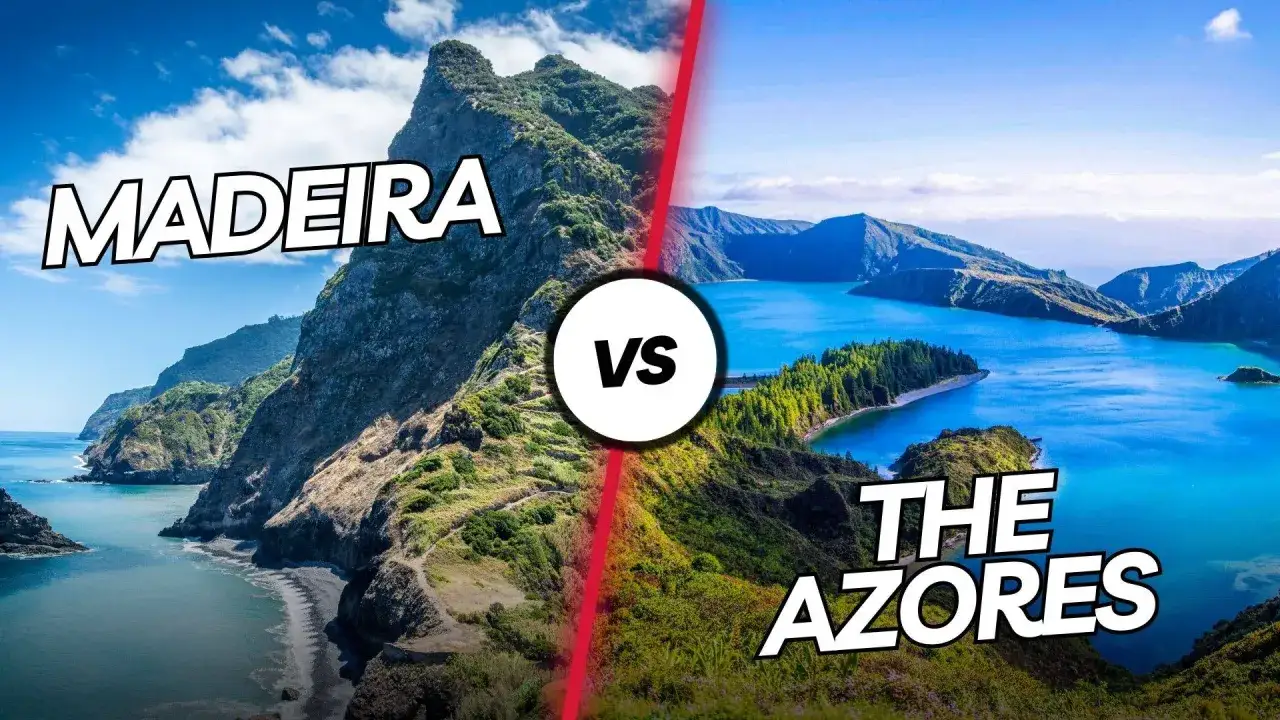 Madeira vs. Azory – porównanie dwóch pięknych portugalskich wysp. Górzyste wybrzeże Madery kontra błękitne jeziora Azorów.